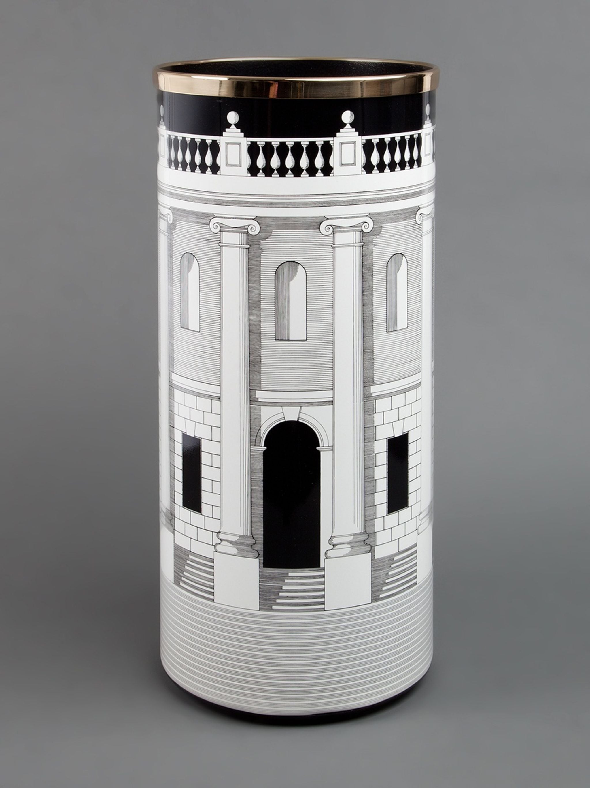 FORNASETTI Architectural Umbrella with Columns