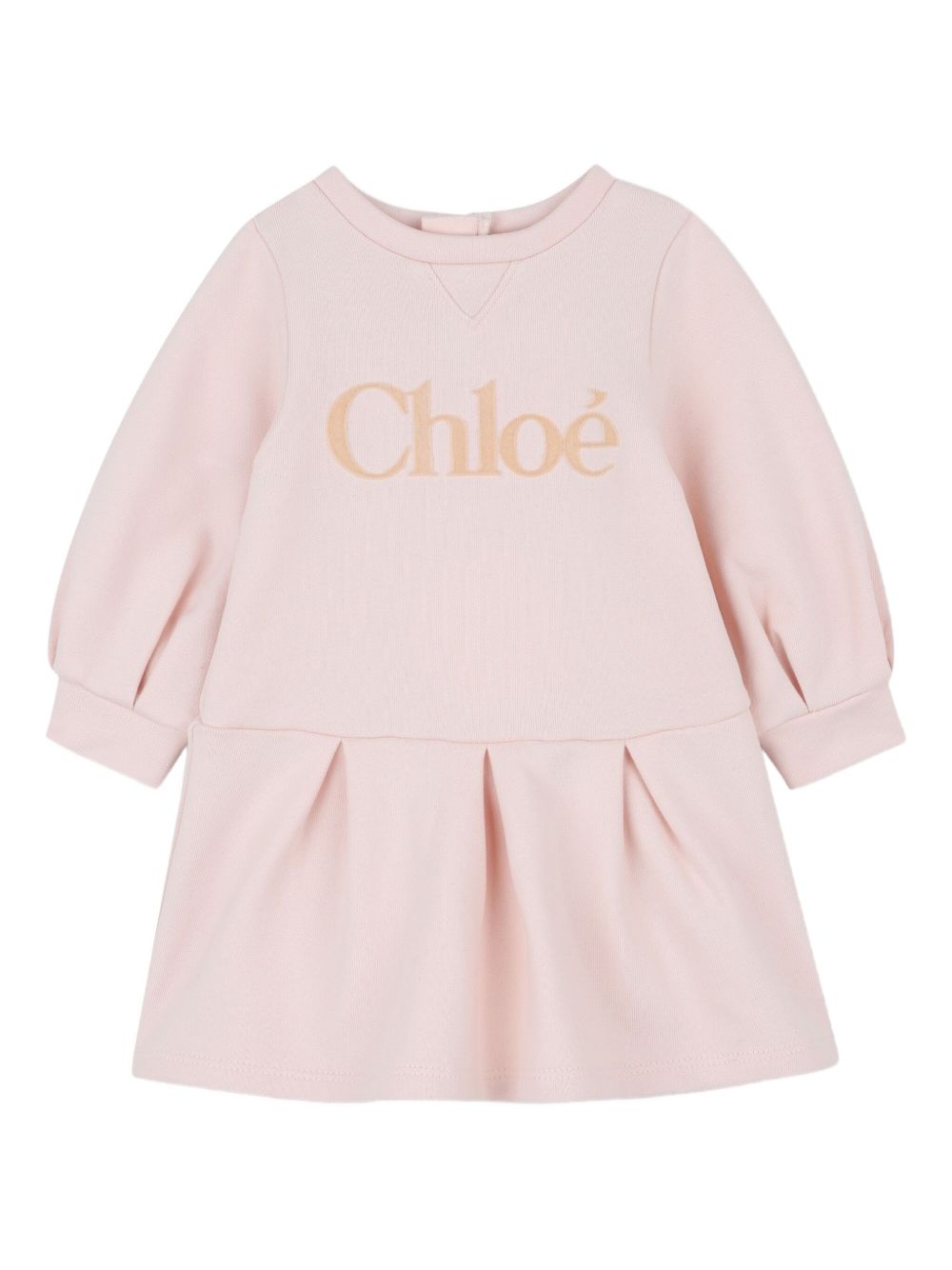 CHLOÉ Girls' Logo Mini Dress