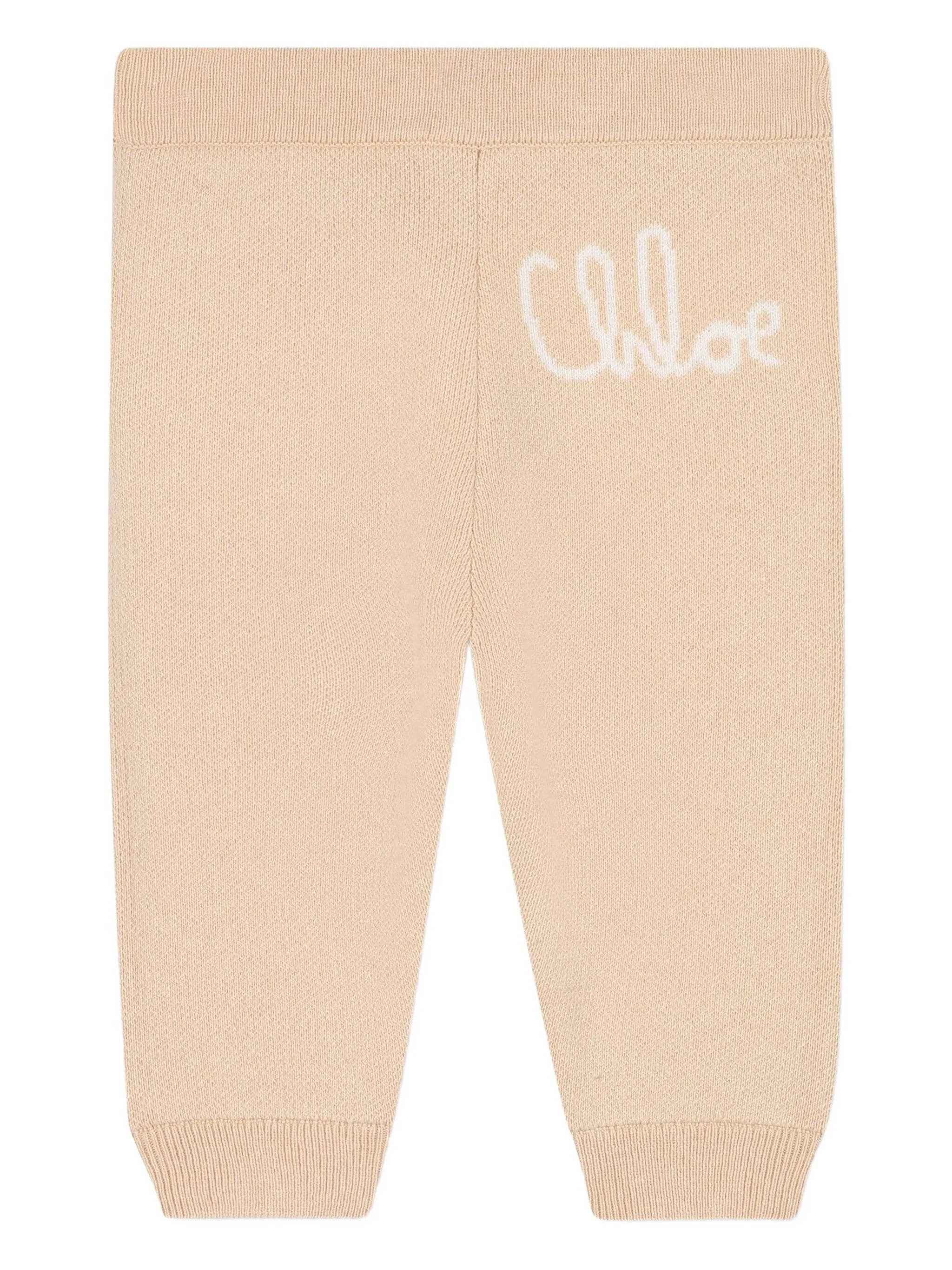 CHLOÉ Hooded Zip-Up Tracksuit for Girls
