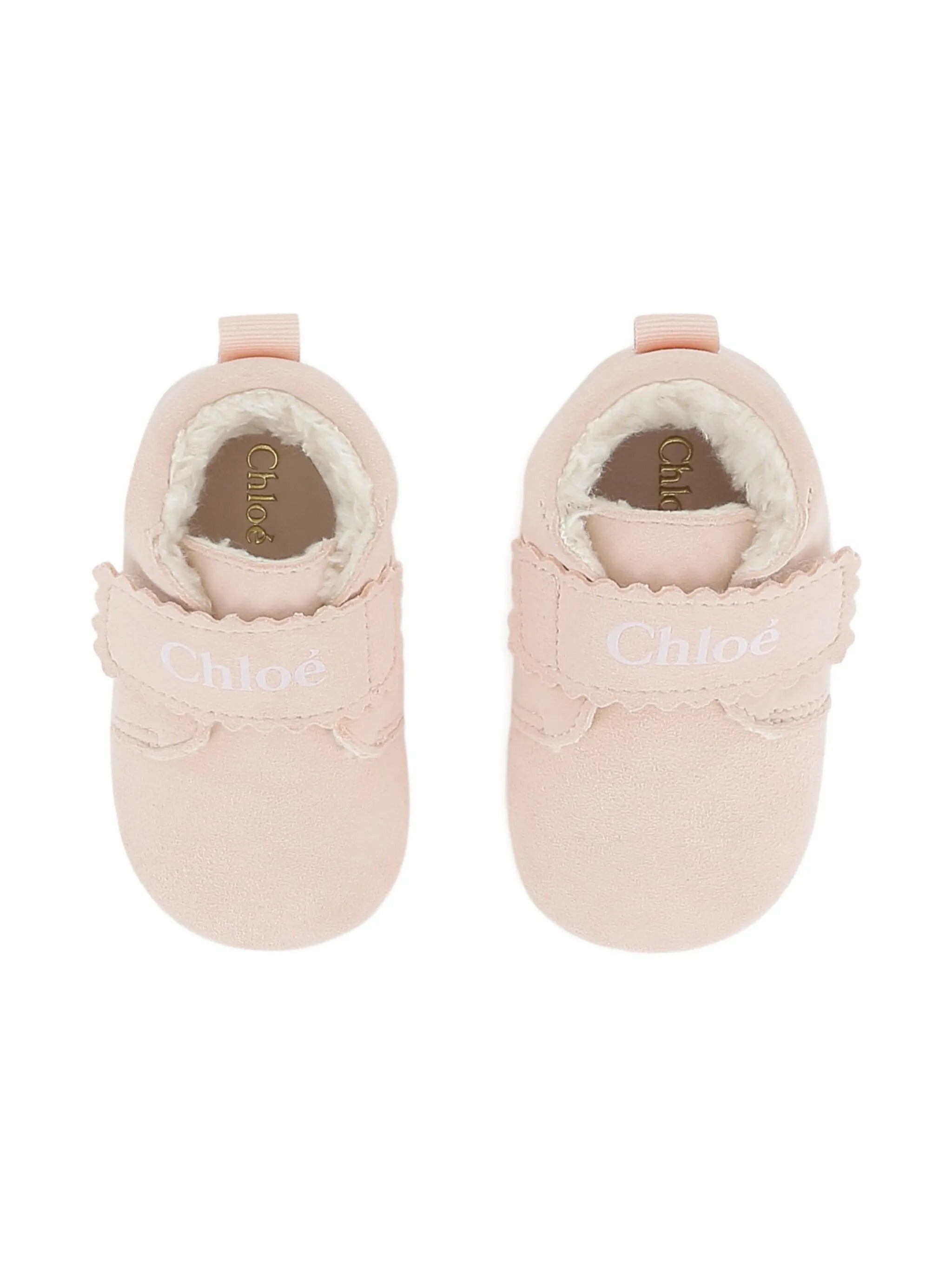 CHLOÉ Mini Leather Slippers for Kids