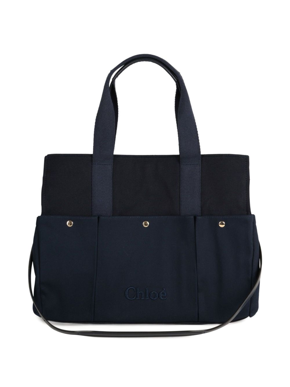 CHLOÉ Logo Changing Handbag - 33 CM Height, 41 CM Width, 15 CM Depth