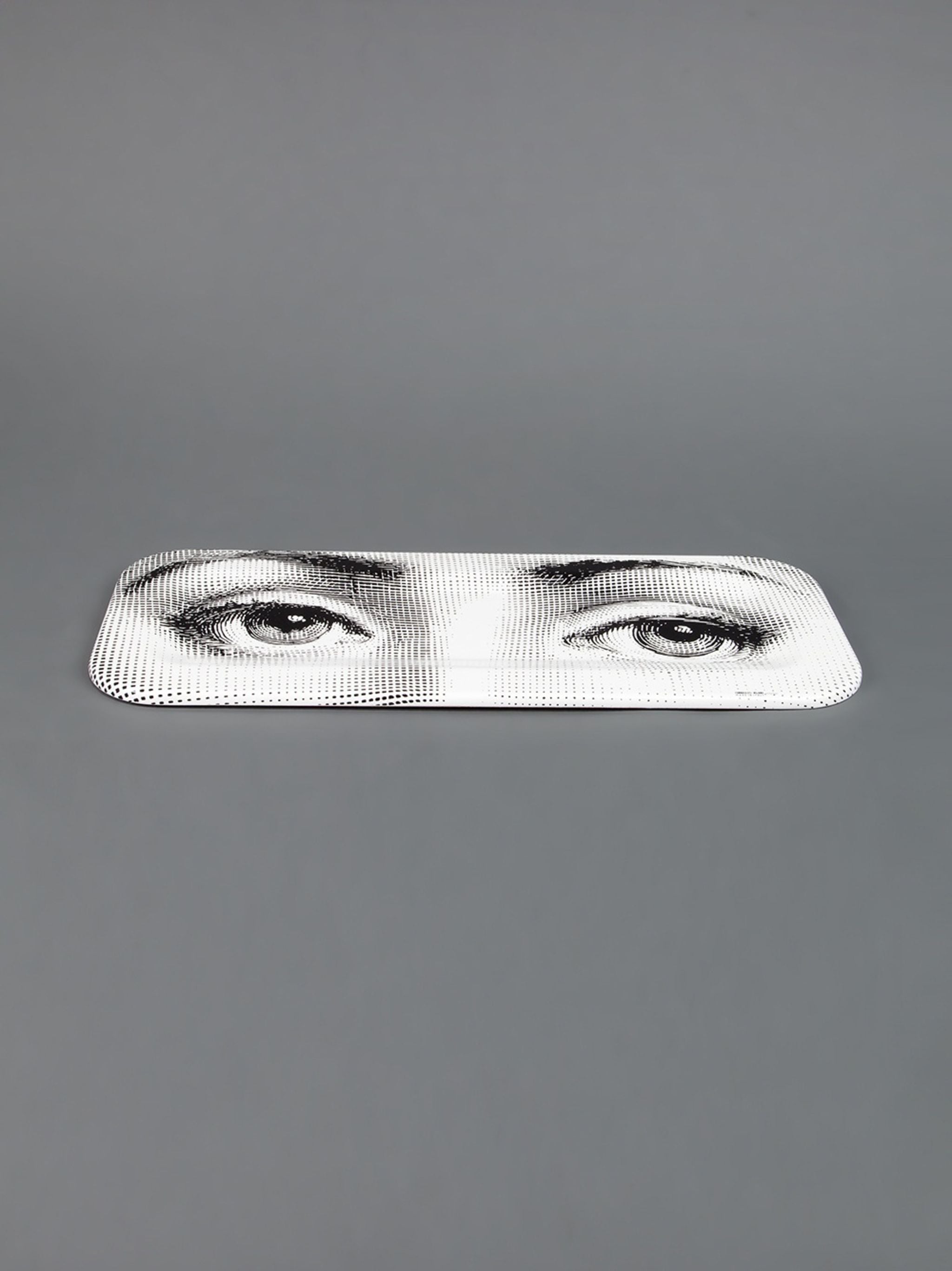 FORNASETTI Stylish Mini Eye Tray 25 x 60