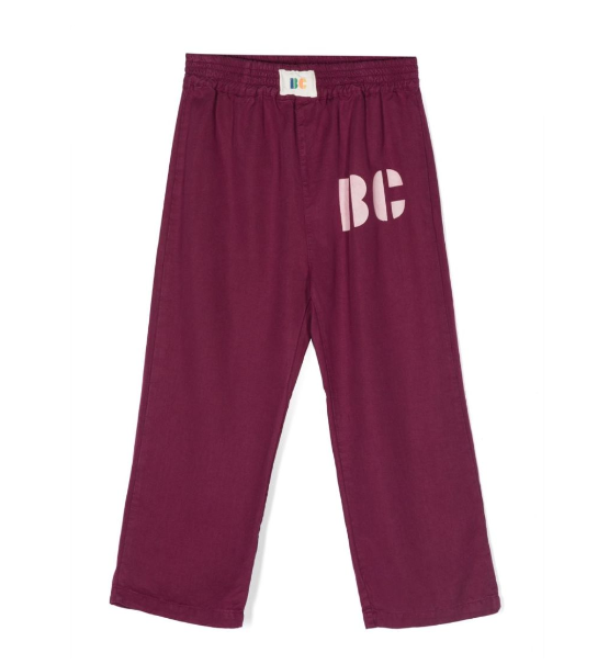 BOBO CHOSES KIDS Mini Kids Cotton Trousers for Boys - Autumn/Winter Collection