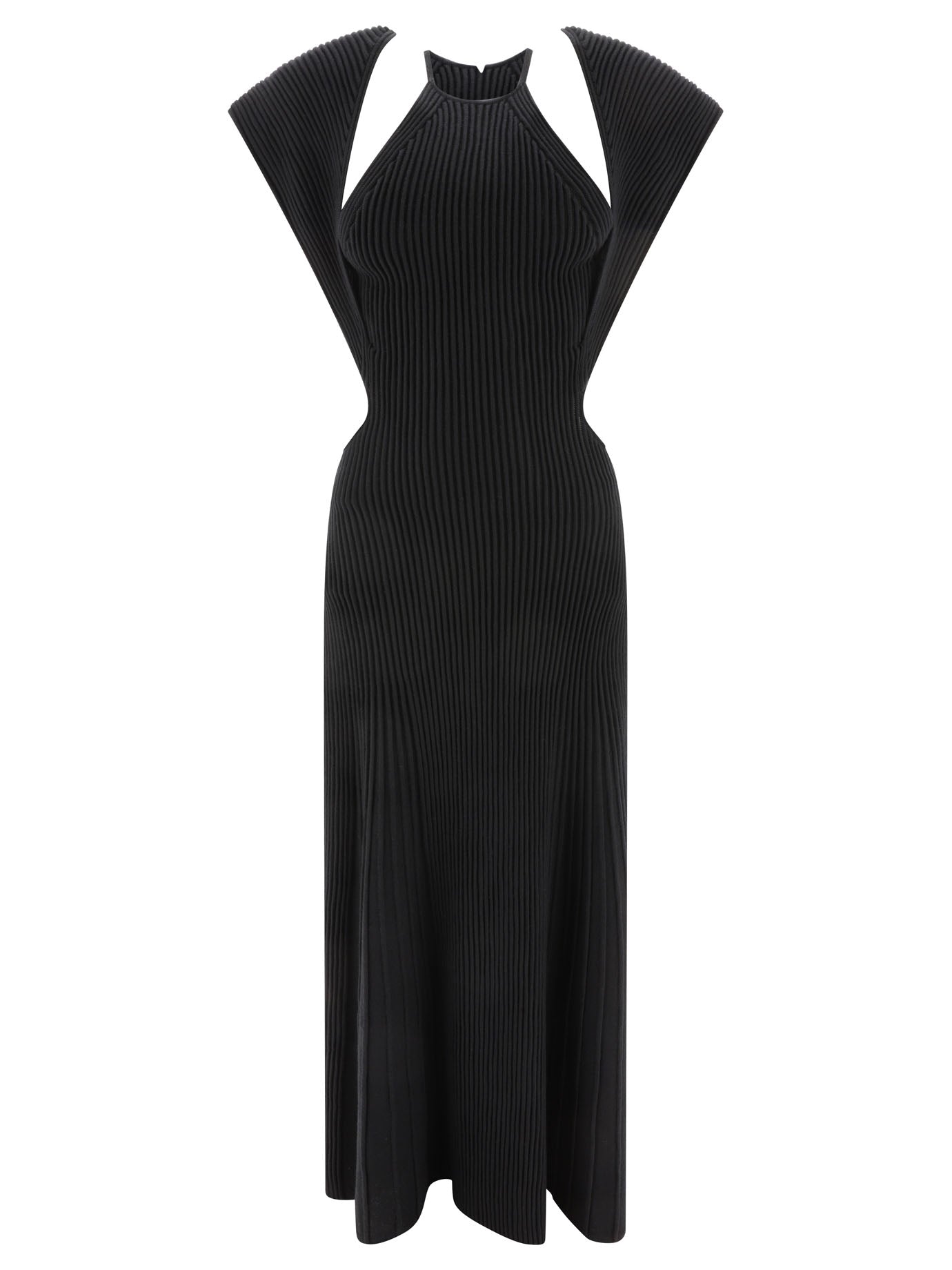 CHLOÉ Elegant Maxi Dress with Cut-Out Details