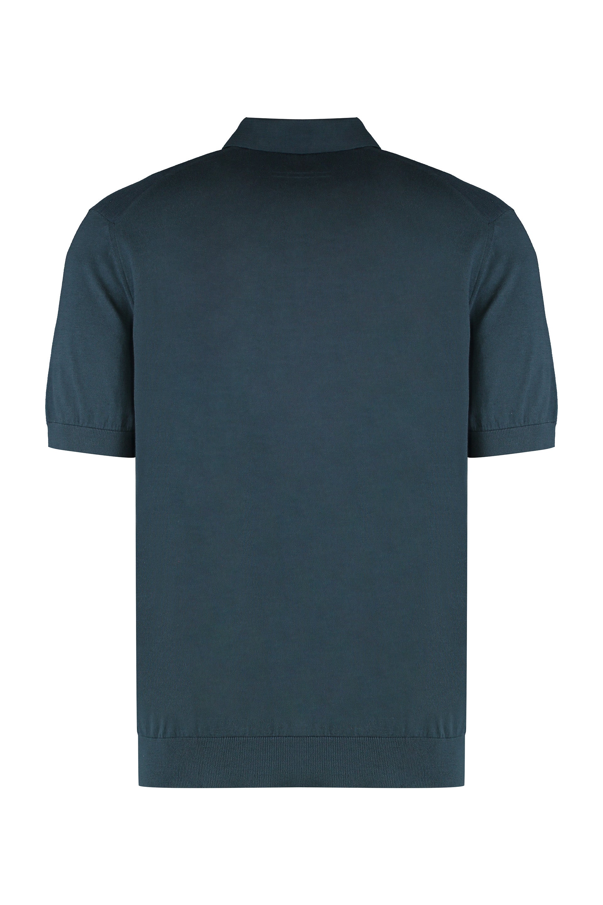 ZEGNA Knit Cotton Polo Shirt