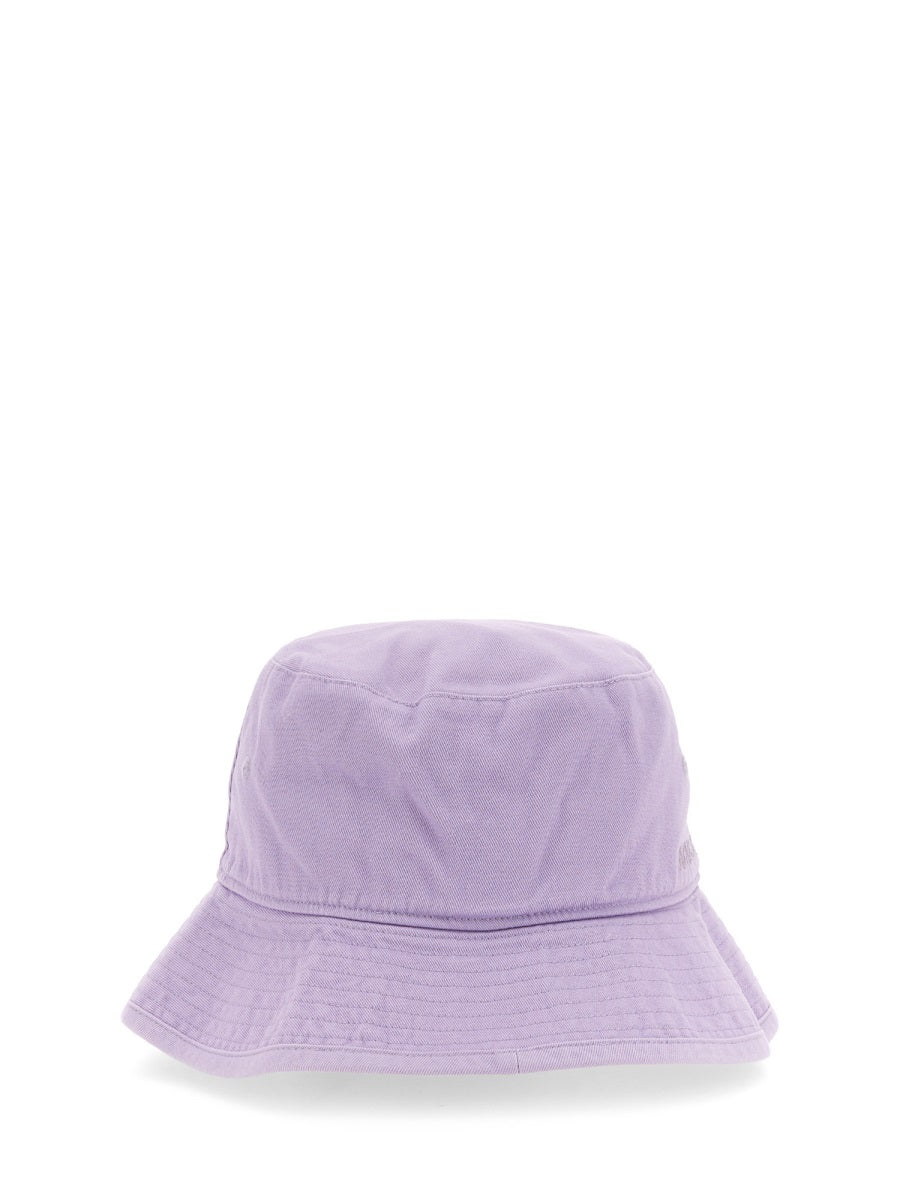 ACNE STUDIOS Cotton Bucket Hat with Contrast Stitching