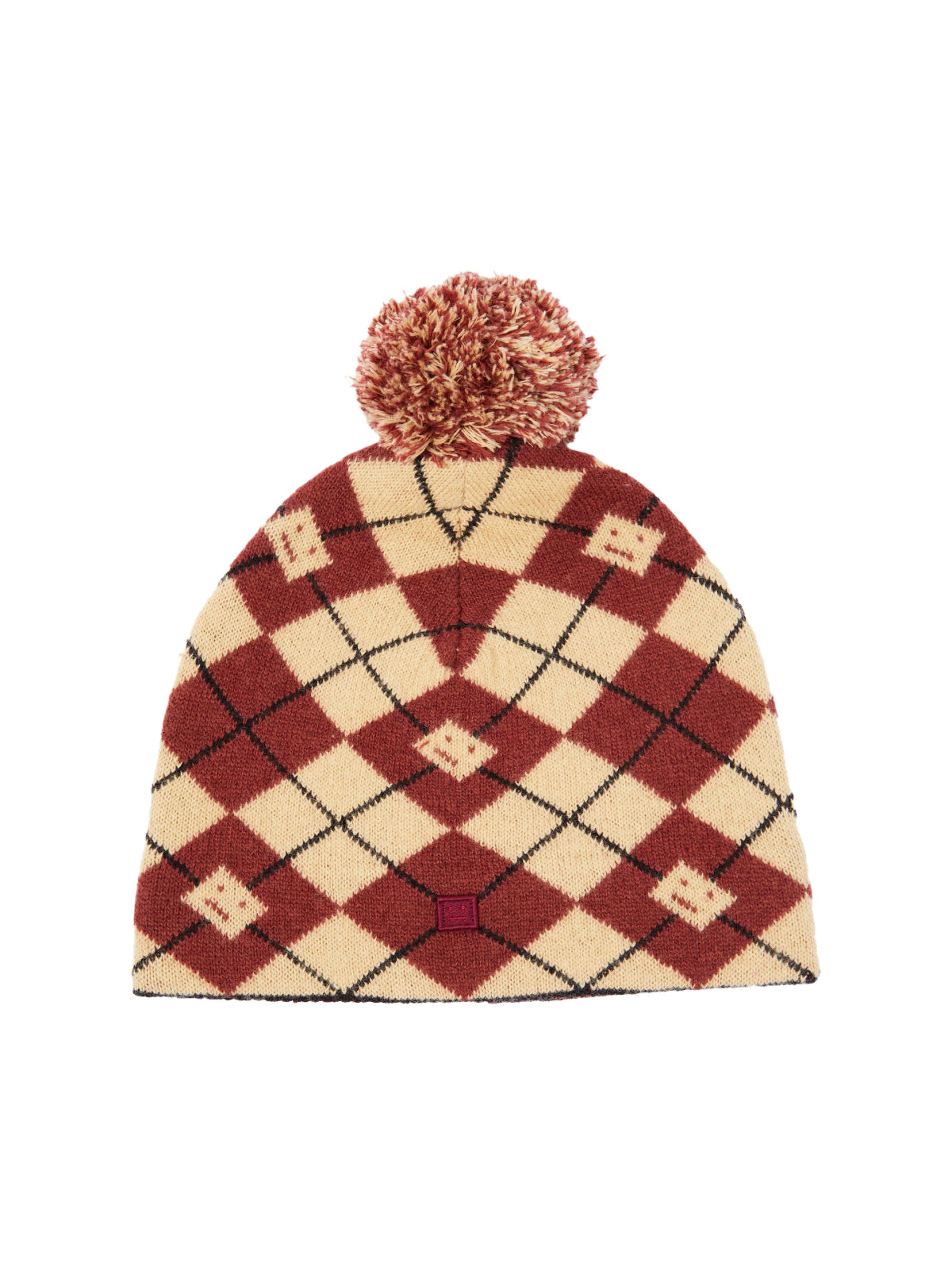 ACNE STUDIOS Argyle Face Wool Blend Beanie