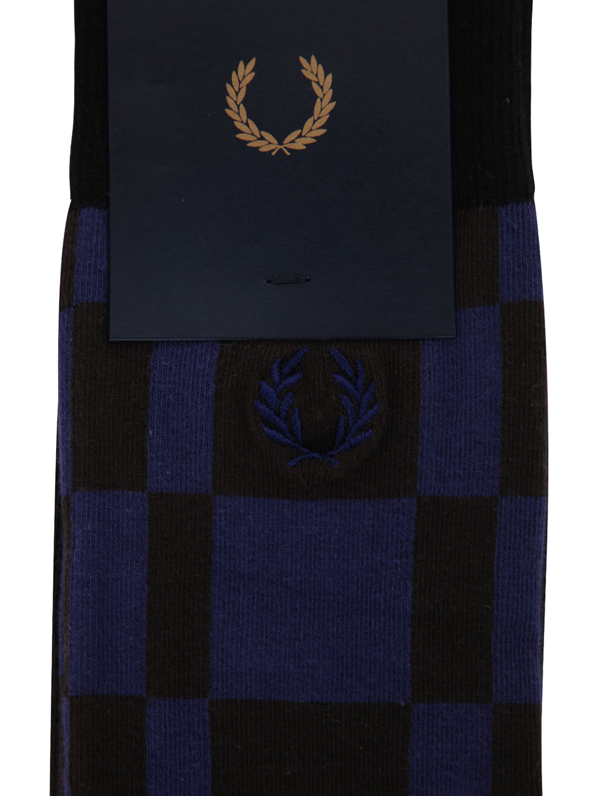 FRED PERRY Checkerboard Design Socks for Men