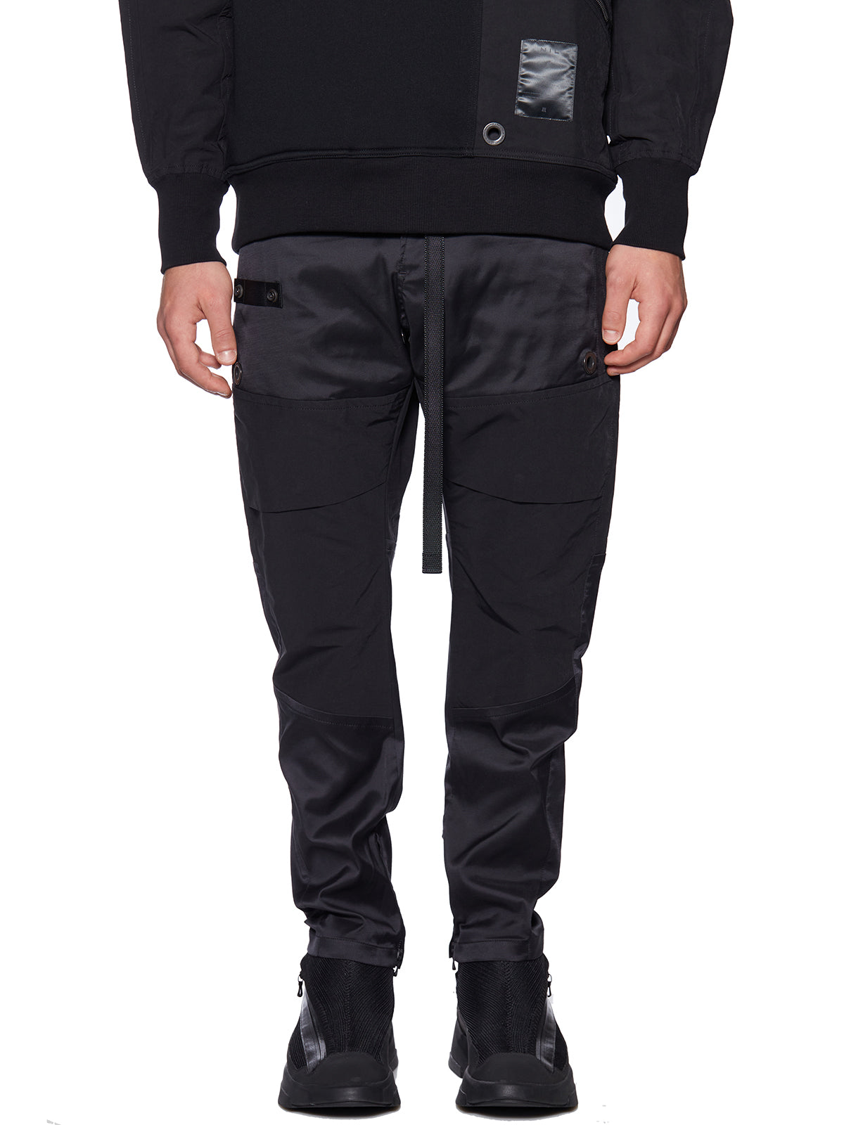 JULIUS NILØS Technical Pants with Belt - Size 3