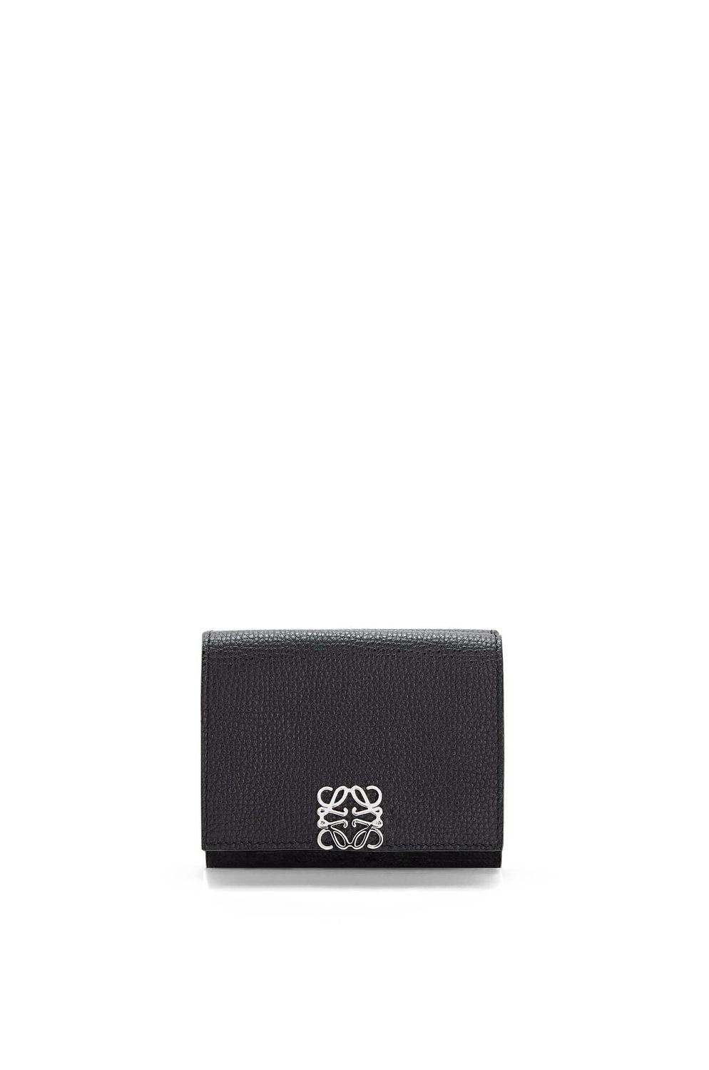 LOEWE Mini Trifold Wallet with Anagram Detail - Dimensions: 10.2 x 7.8 x 3.8 cm
