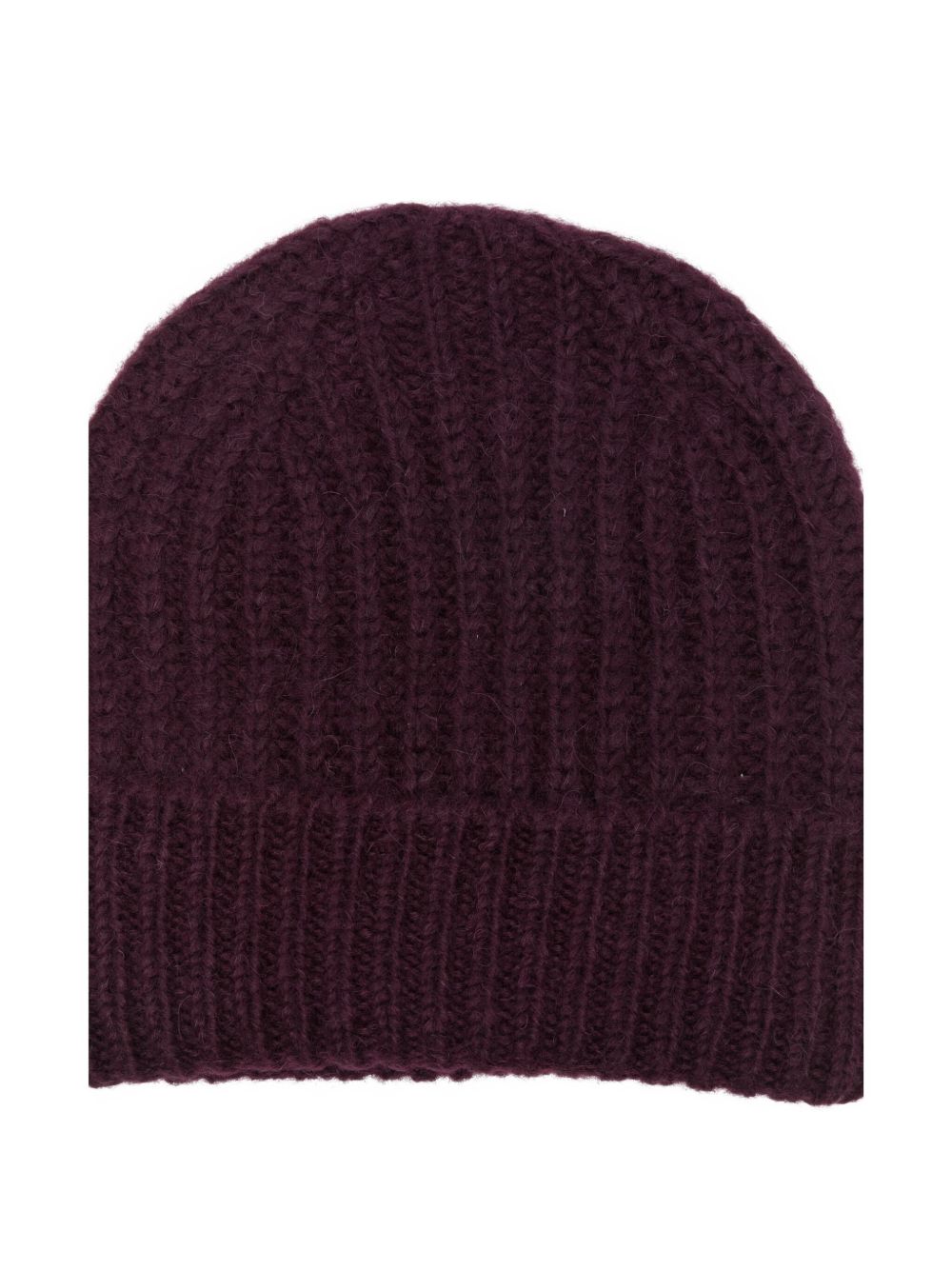 CLOSED Ribbed Knit Turn-Up Brim Beanie for Women