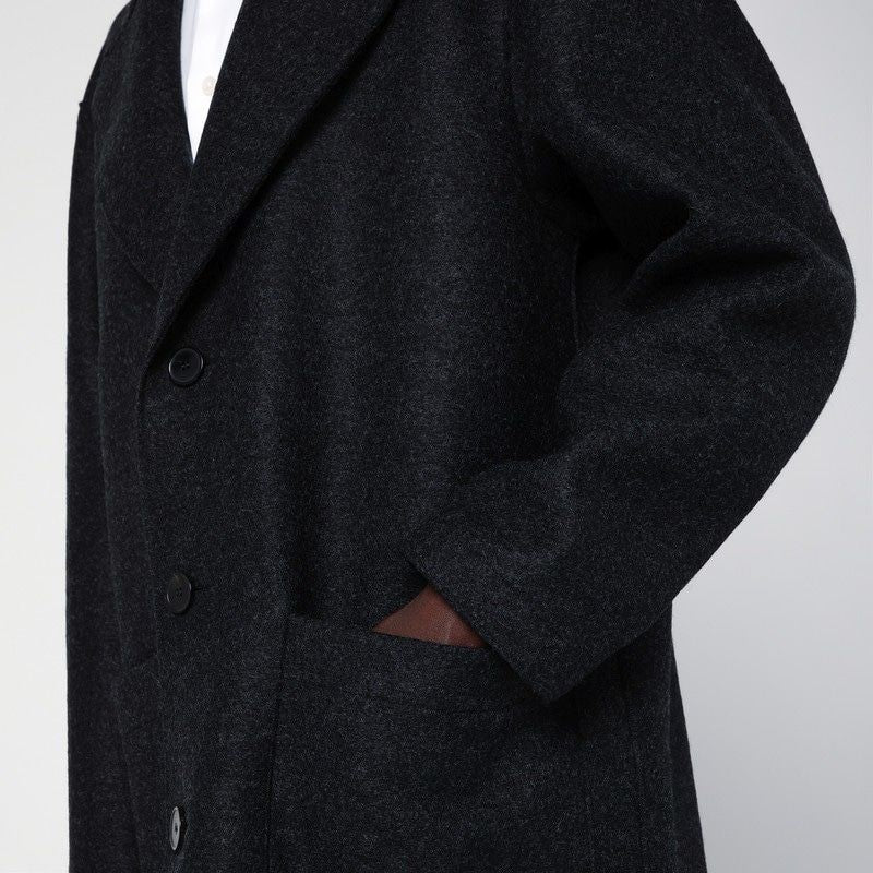 HARRIS WHARF LONDON Single-Breasted Wool Jacket for Men - FW24