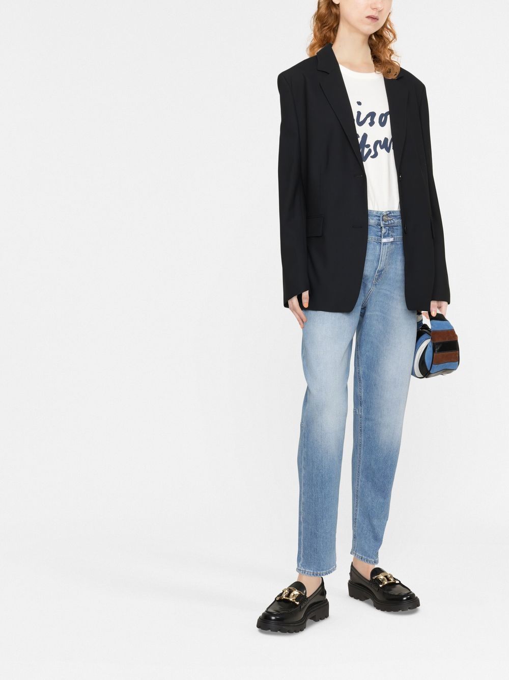 CLOSED Wool Blend Single-Breasted Jacket