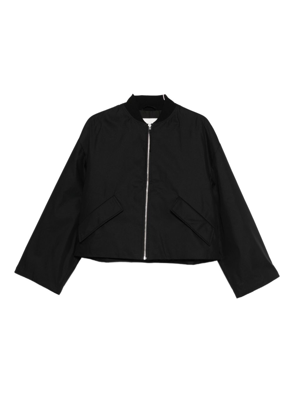 CLOSED Cropped Cotton Blend Bomber Jacket