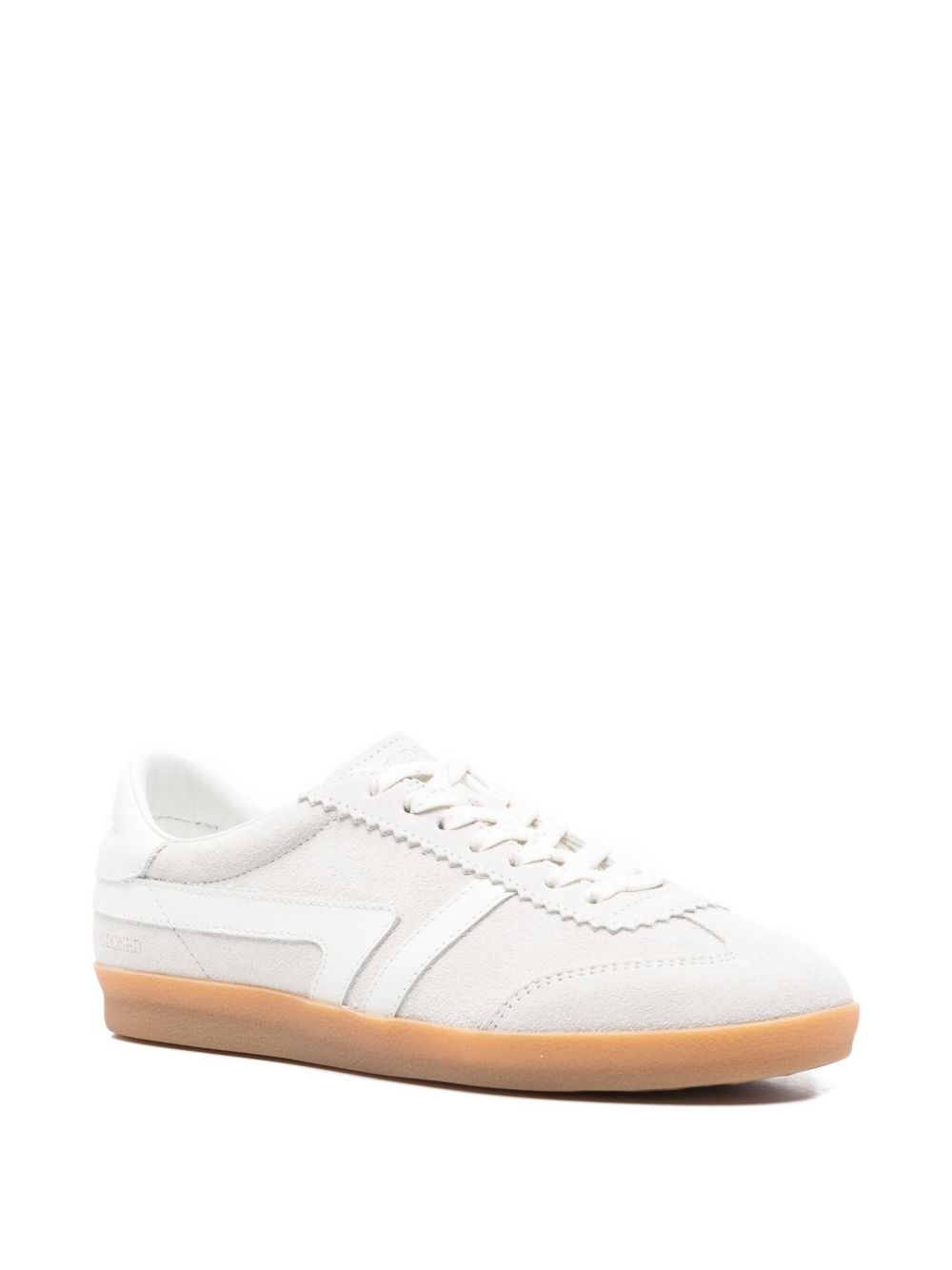 CLOSED Women’s Leather Sneakers with Scalloped Trim