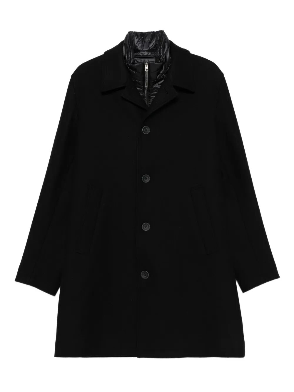 HERNO Single-Breasted Padded Jacket for Men