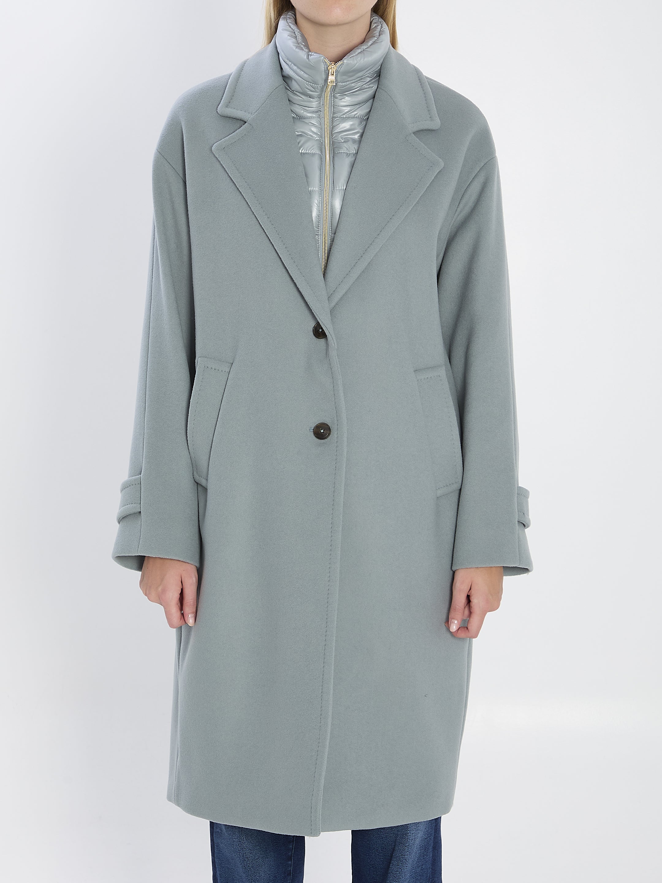 HERNO Ultralight Wool and Nylon Jacket - Size 40 IT