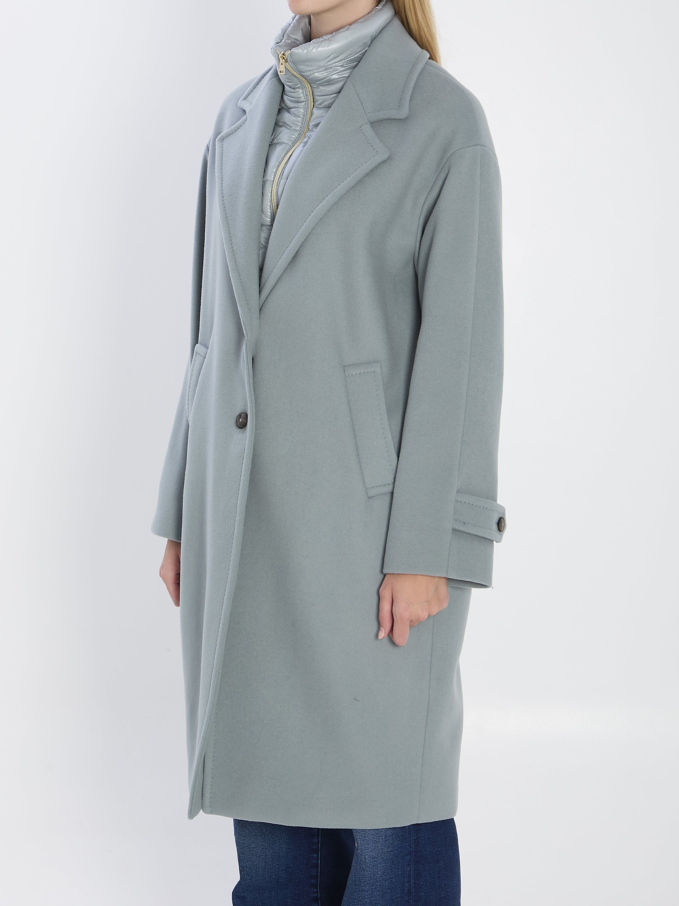 HERNO Ultralight Wool and Nylon Jacket - Size 40 IT