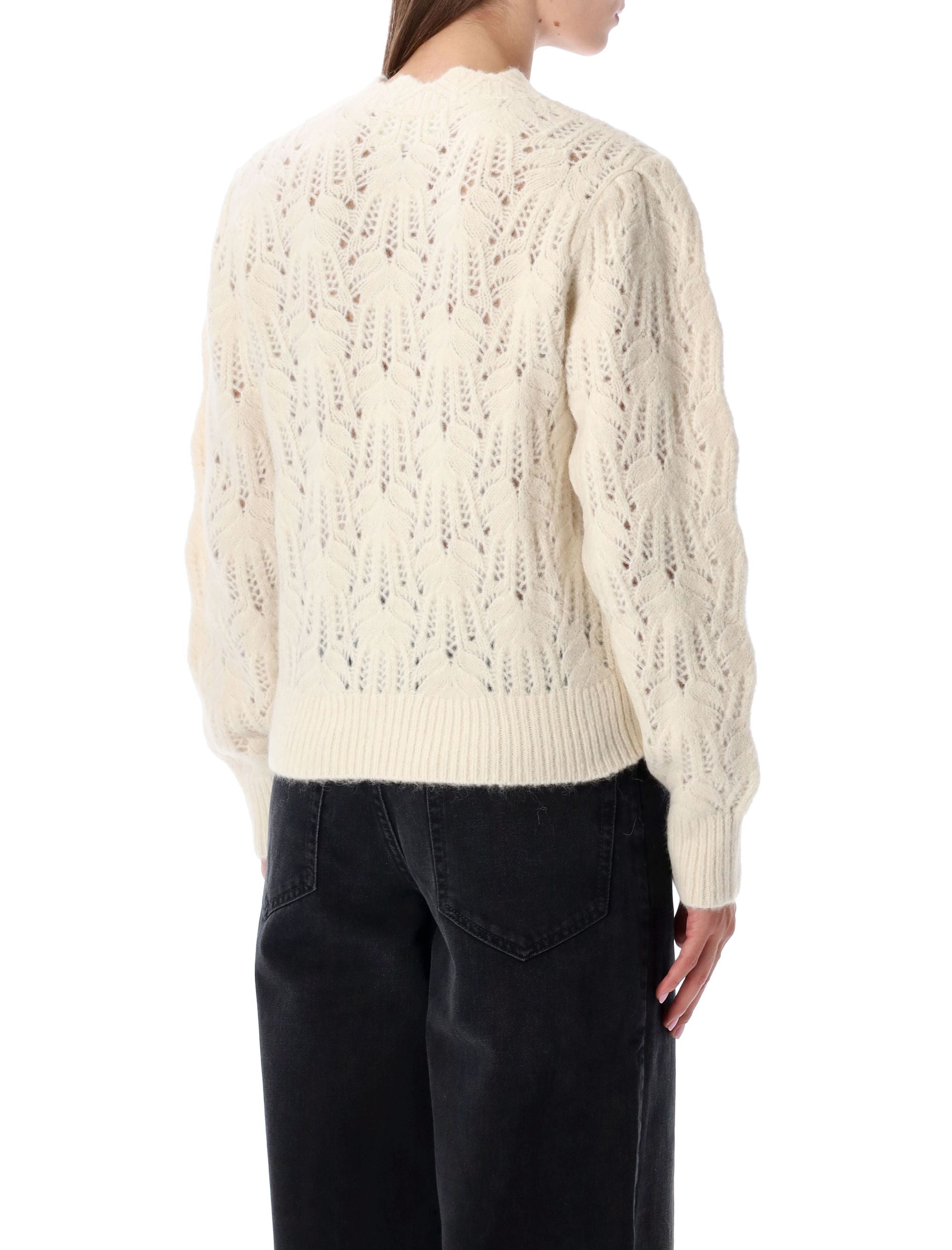 ISABEL MARANT ETOILE Lace Knit Cardigan for Women - Size 36