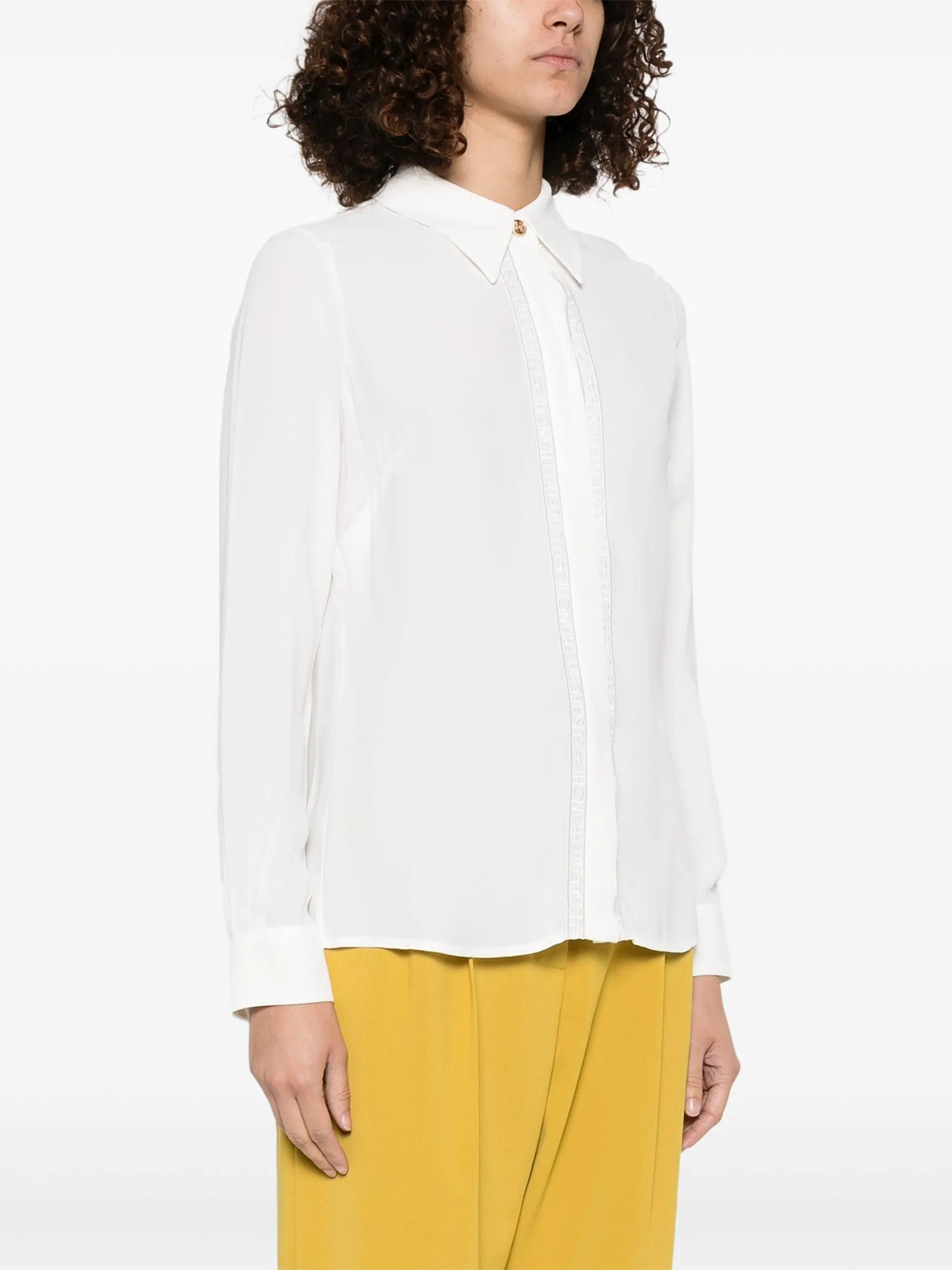 ELISABETTA FRANCHI Georgette Viscose Shirt for Women