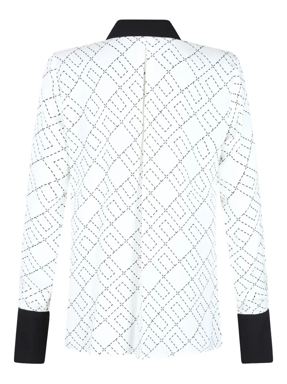 ELISABETTA FRANCHI Elegant Contrast Shirt for Women - Autumn/Fall 2025