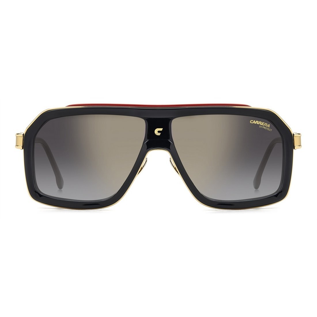 CARRERA Sporty Sunglasses with Grey Shaded Gold Mirror