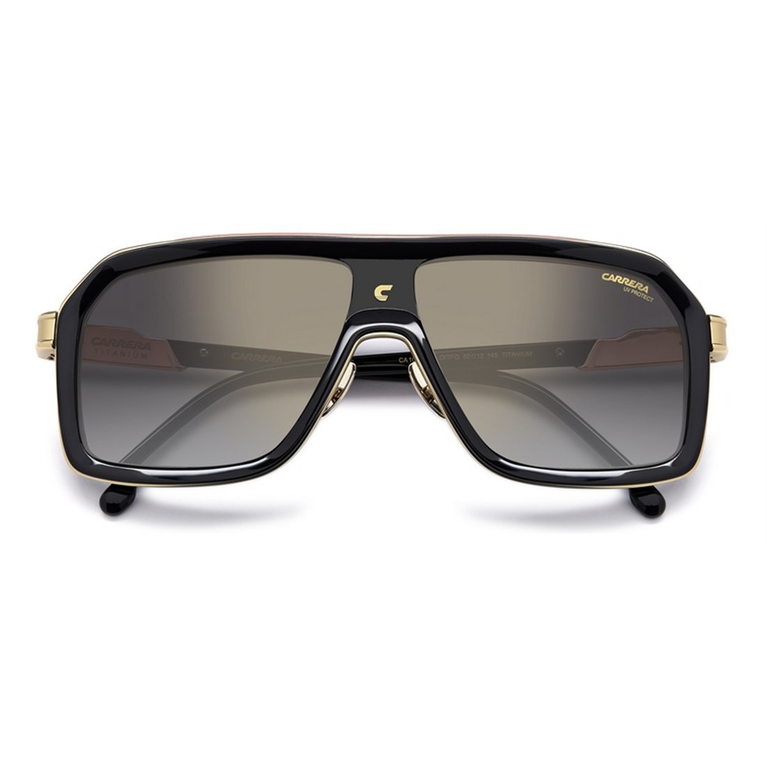 CARRERA Sporty Sunglasses with Grey Shaded Gold Mirror