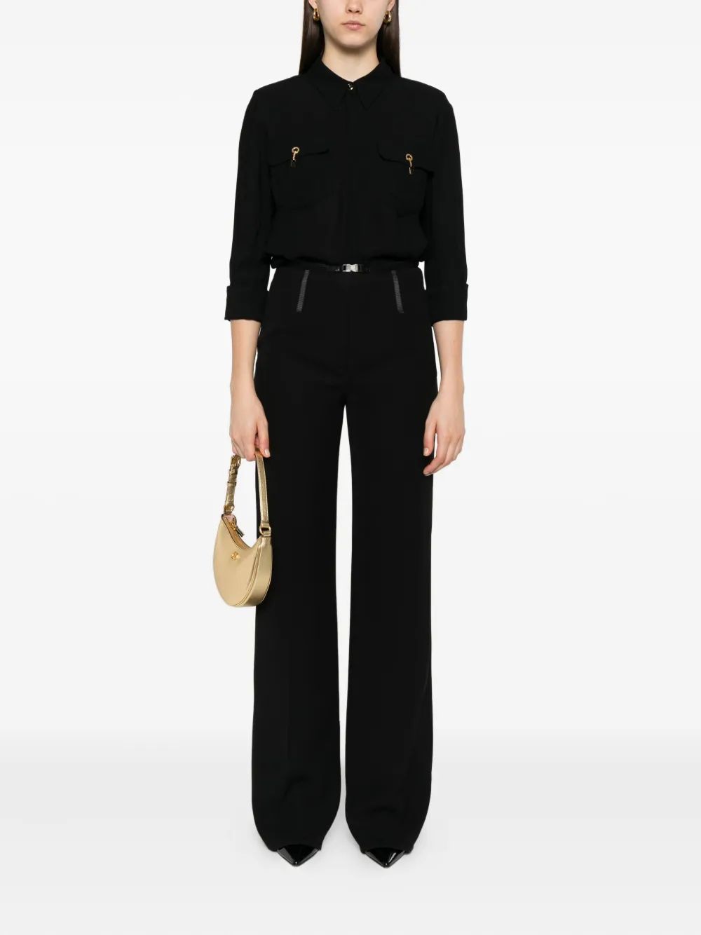 ELISABETTA FRANCHI Viscose Shirt for Women - Fall/Winter 2025