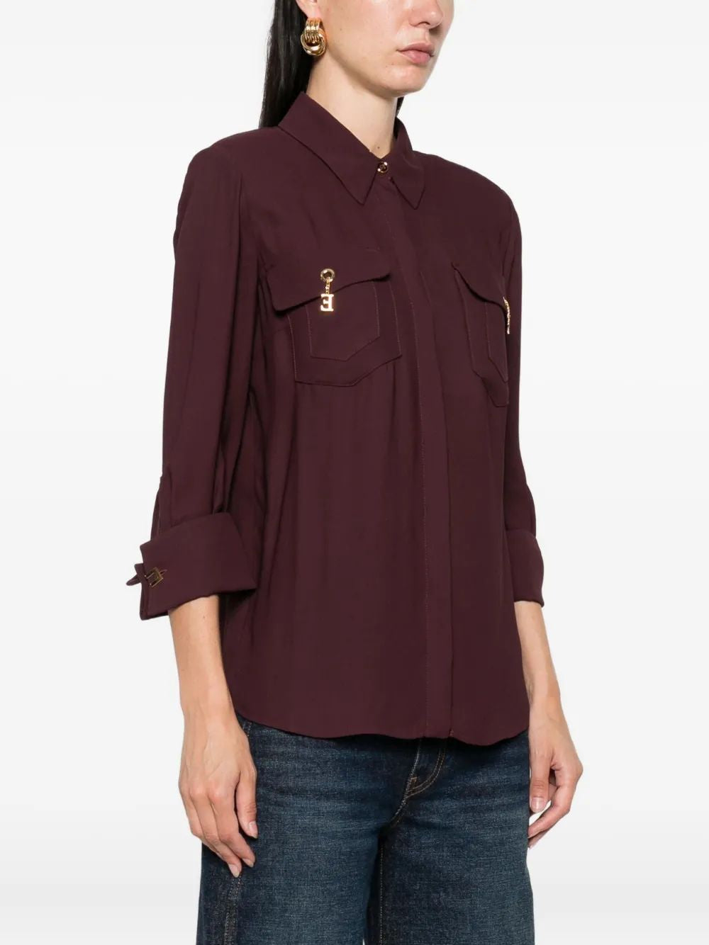 ELISABETTA FRANCHI Elegant Women's Shirt - Fall 2025 Collection