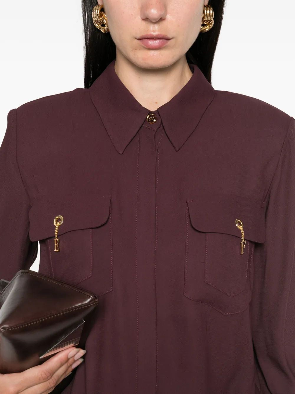 ELISABETTA FRANCHI Elegant Women's Shirt - Fall 2025 Collection