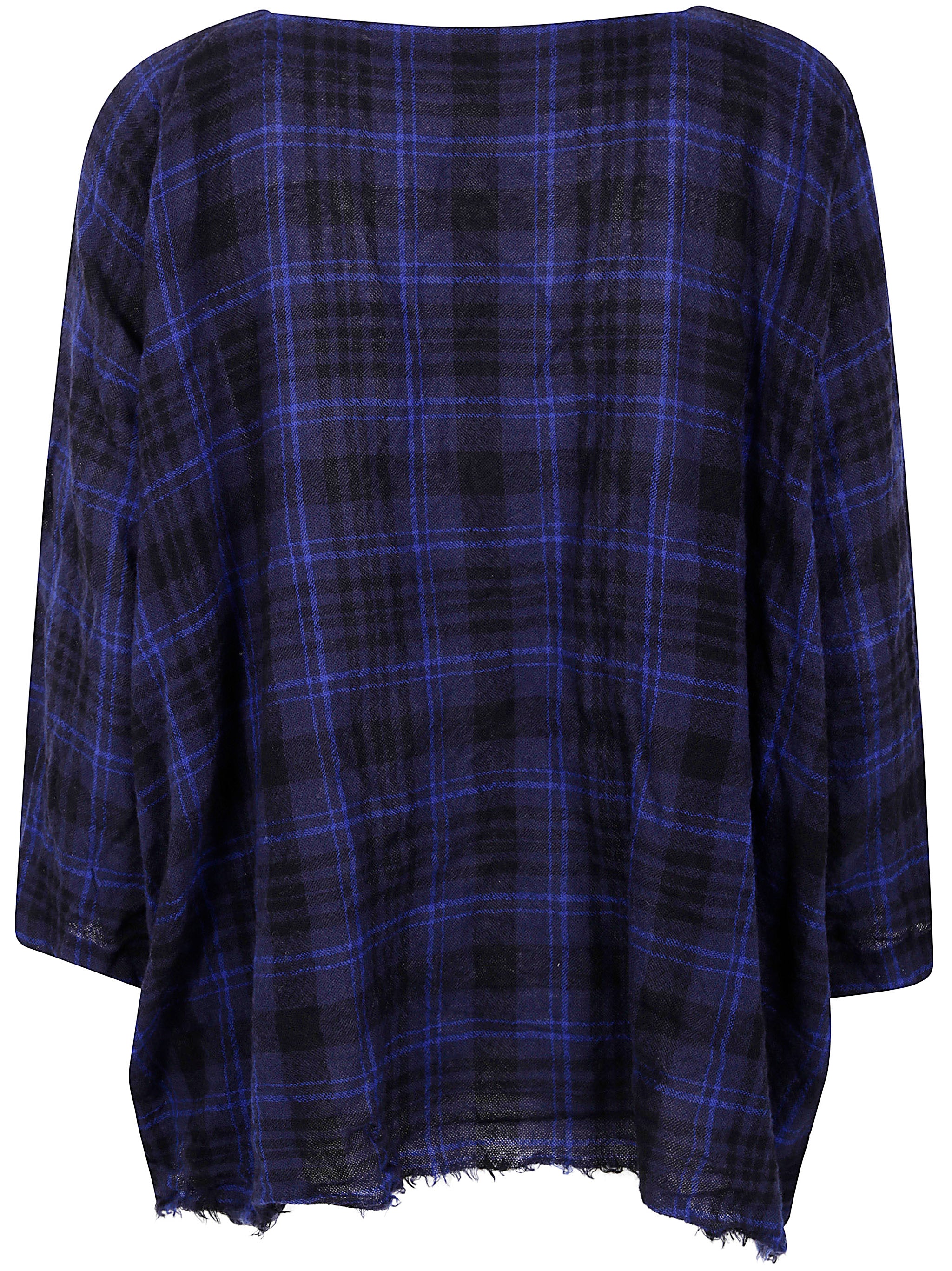 DANIELA GREGIS Tartan Wool Shirt for Women - FW25 Collection
