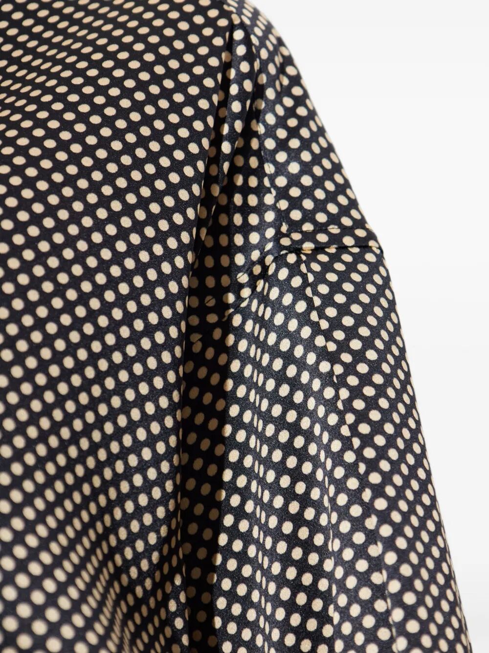 TOM FORD Polka Dot Relaxed Fit Silk Shirt