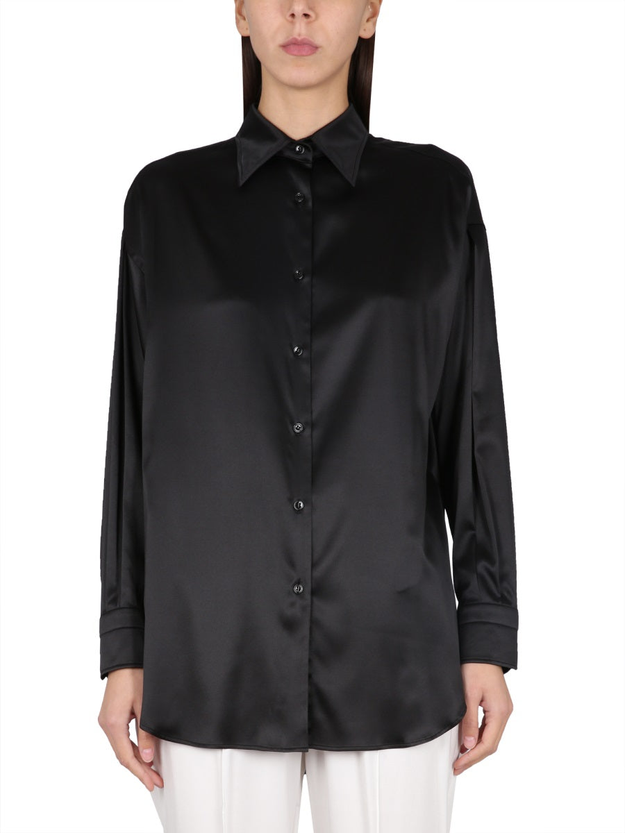 TOM FORD Slightly Asymmetric Silk Shirt - Women’s