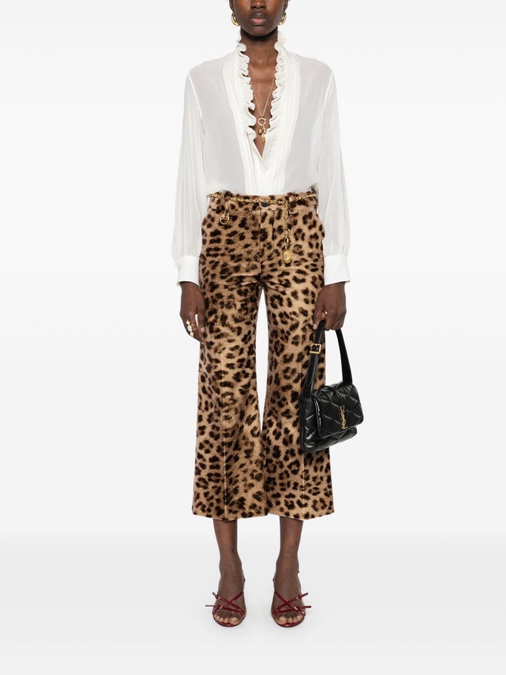 TOM FORD Ruffled Silk Blouse