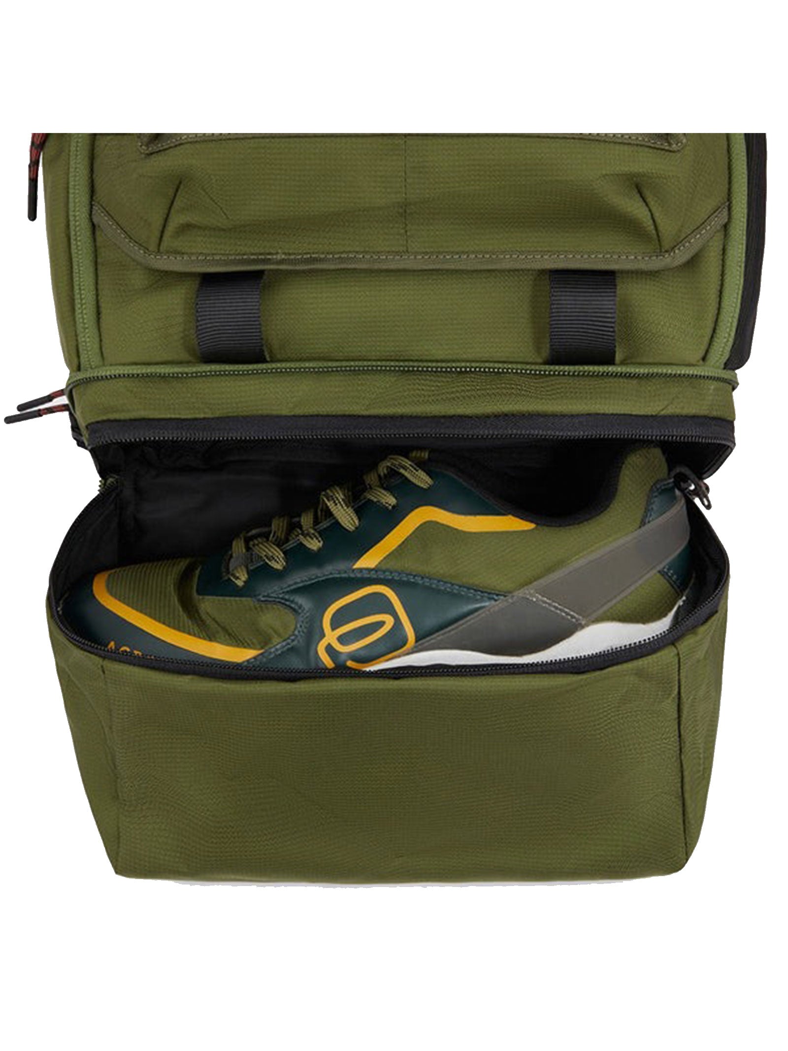 PIQUADRO Men's Leather Arne Mini Backpack