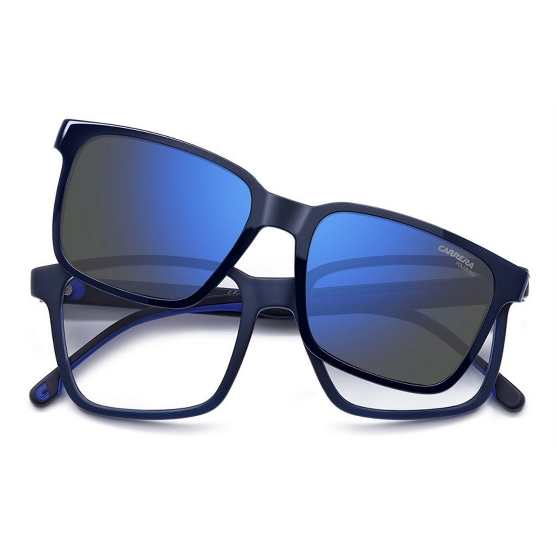 CARRERA Stylish Polarized Sunglasses for Men - Opt + Clip-On