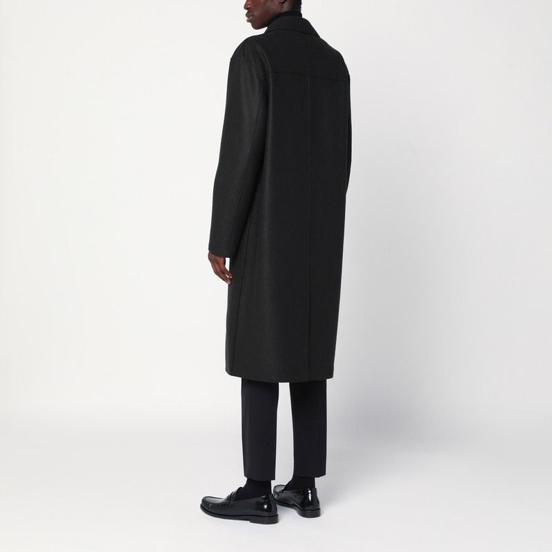 HARRIS WHARF LONDON Single-Breasted Wool Jacket