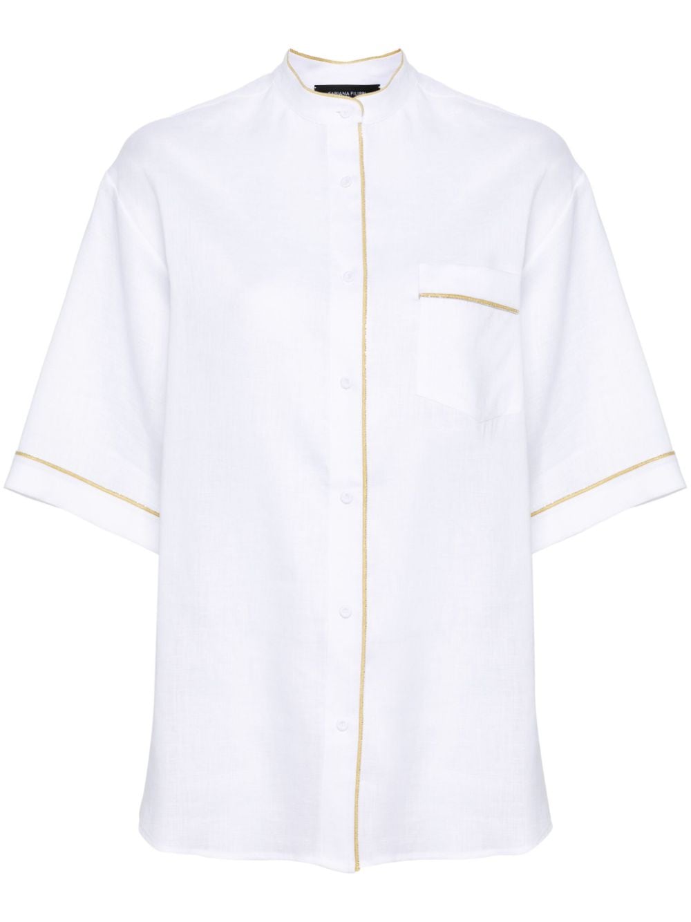 FABIANA FILIPPI Linen Shirt - Size 40 IT