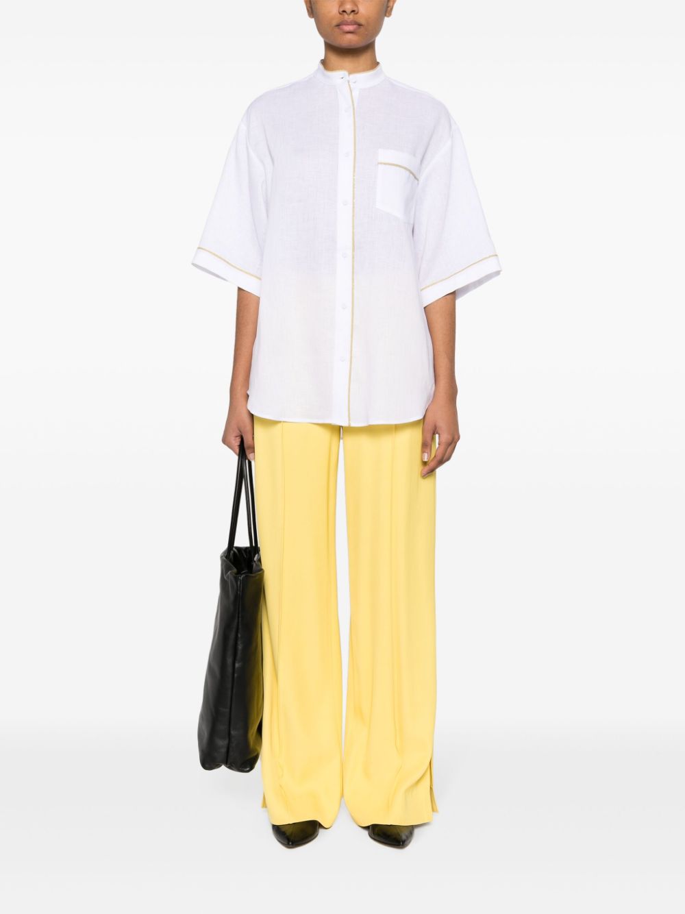 FABIANA FILIPPI Linen Shirt - Size 40 IT