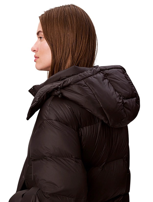 CALVIN KLEIN Cropped Boxy Fit Jacket with Detachable Hood