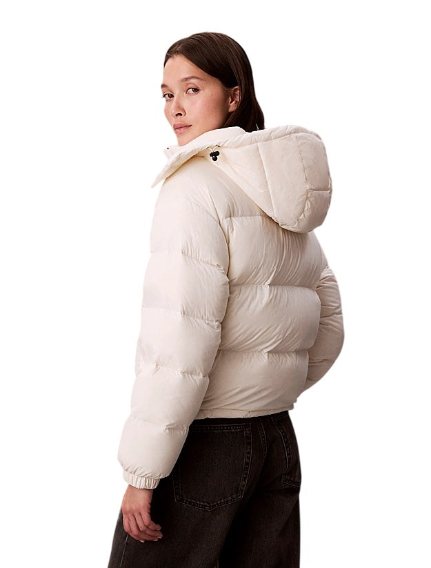 CALVIN KLEIN Cropped Boxy Fit Waterproof Jacket for Women