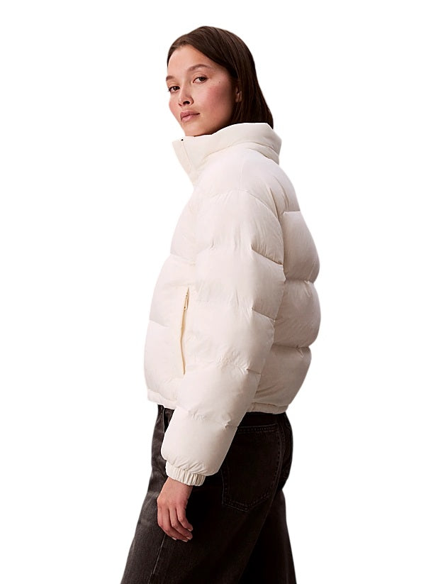 CALVIN KLEIN Cropped Boxy Fit Waterproof Jacket for Women