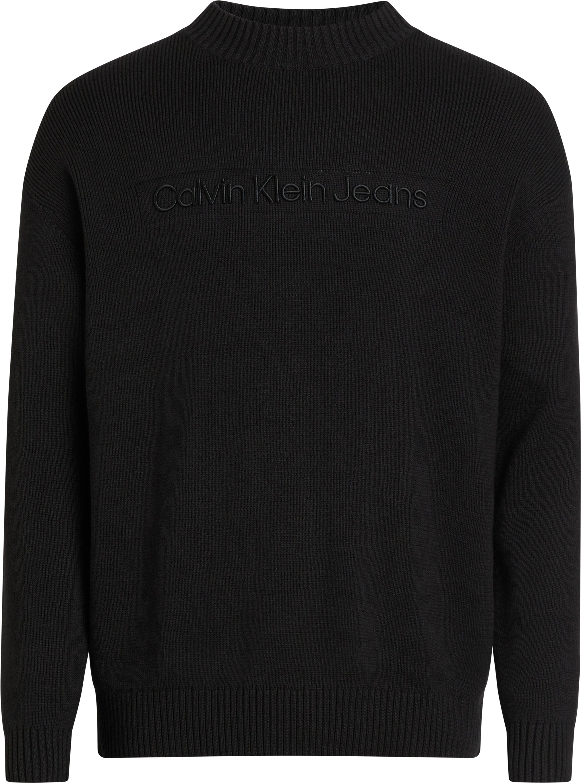 CALVIN KLEIN High Collar Pullover Sweater for Men - Fall Winter 2025