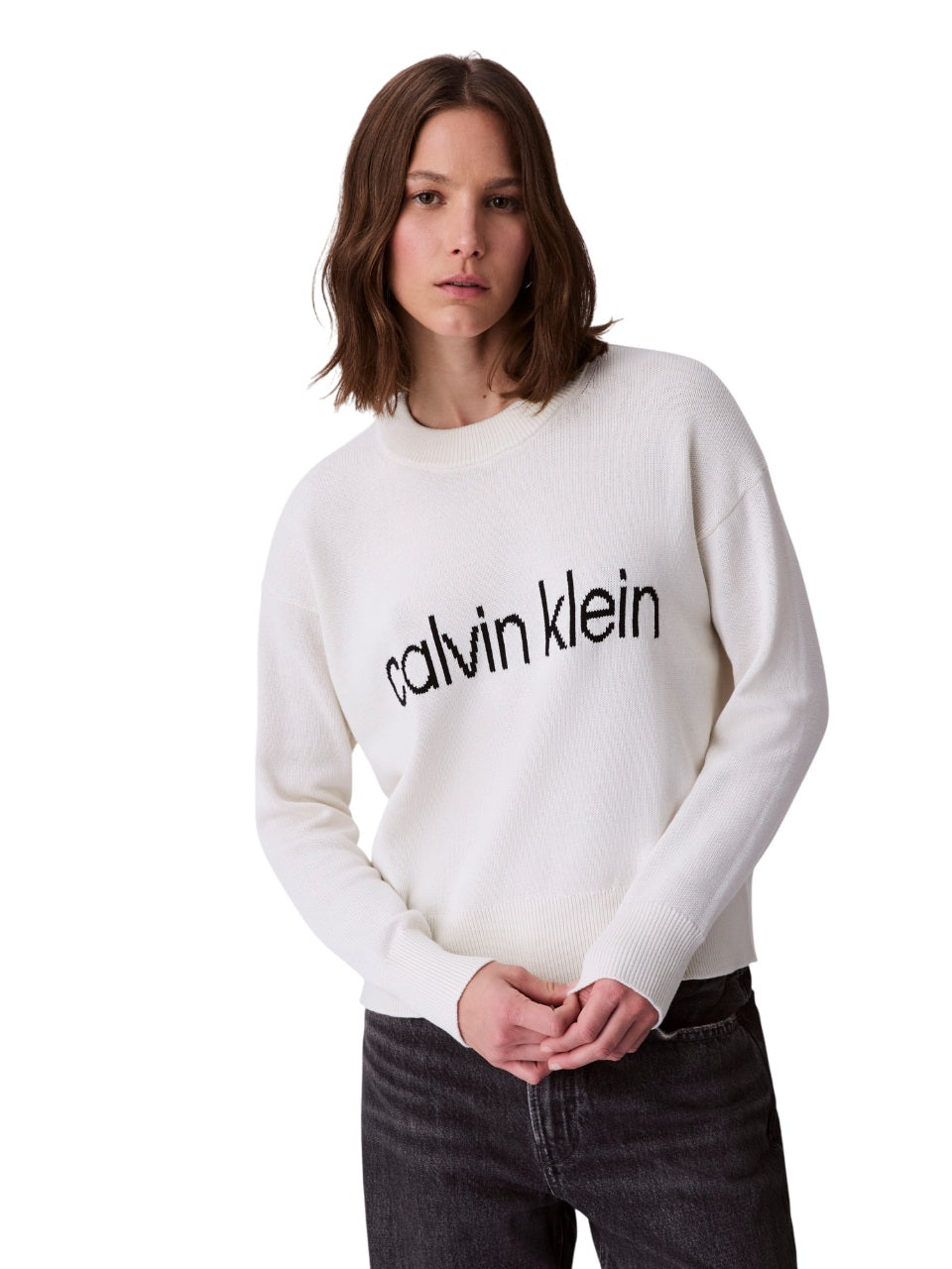 CALVIN KLEIN Comfortable Women's Sweater for FW25