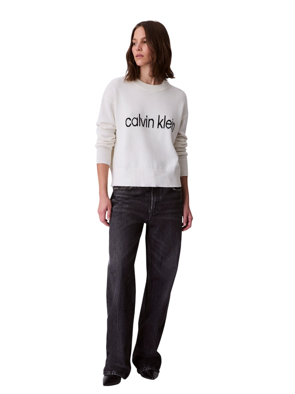 CALVIN KLEIN Comfortable Women's Sweater for FW25