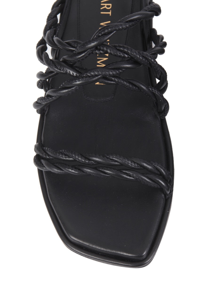 STUART WEITZMAN Mini Calypso Sandals with Slave Laces
