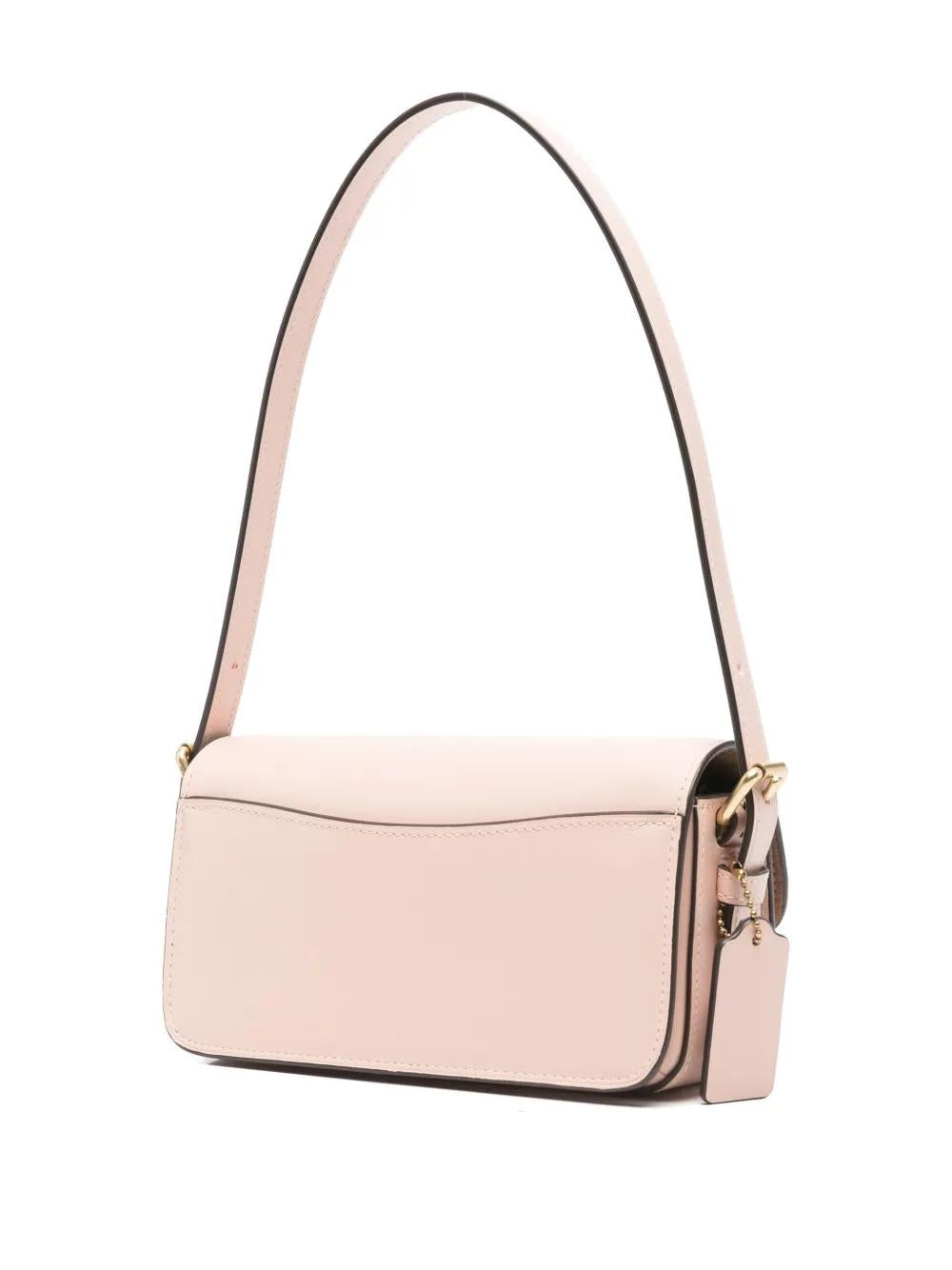 COACH Zoe Mini Leather Shoulder Handbag