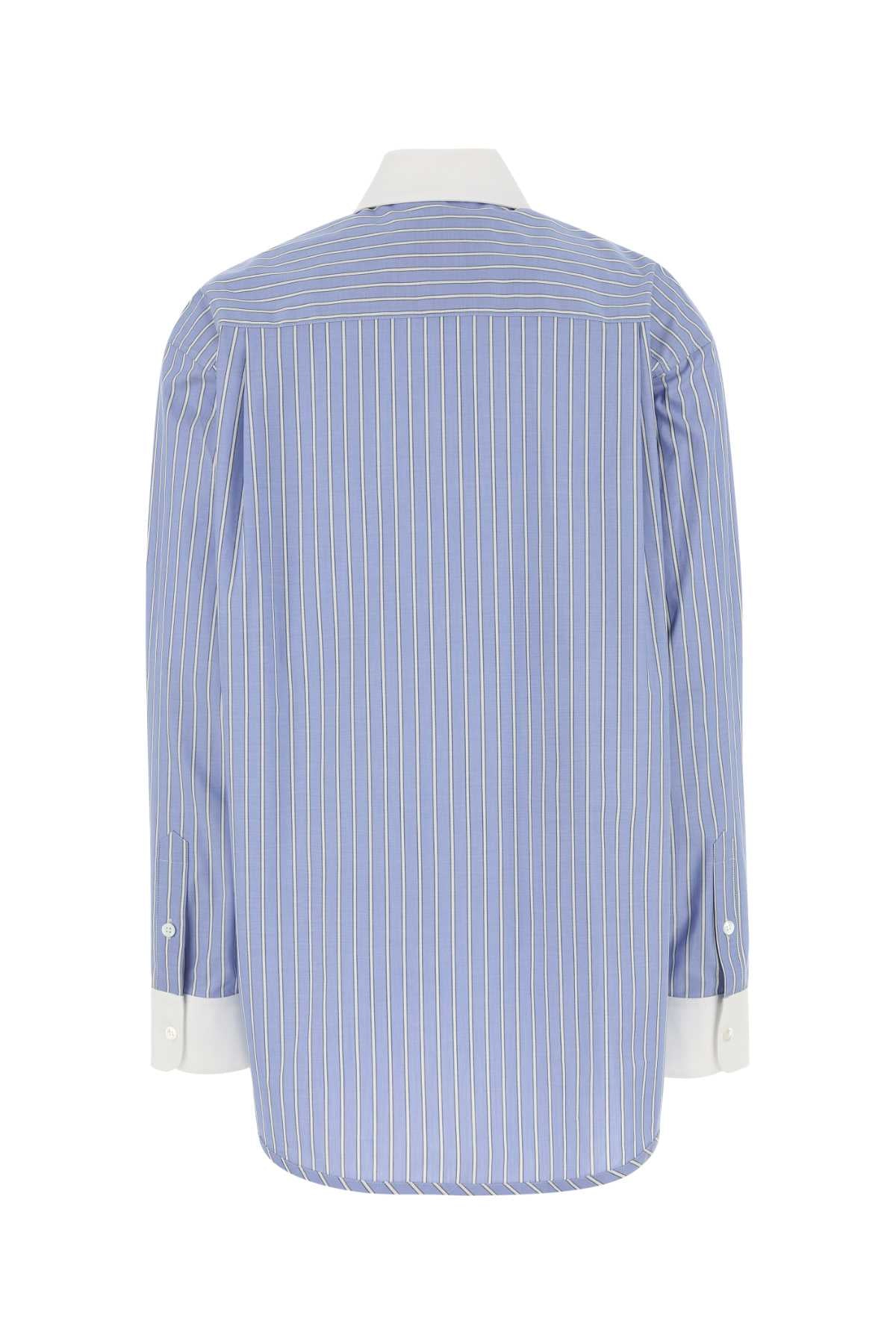 MARNI Embroidered Poplin Oversized Shirt