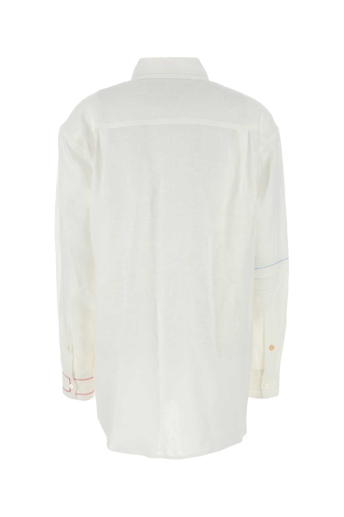 MARNI Classic Linen Shirt for Women - Fall/Winter 2024