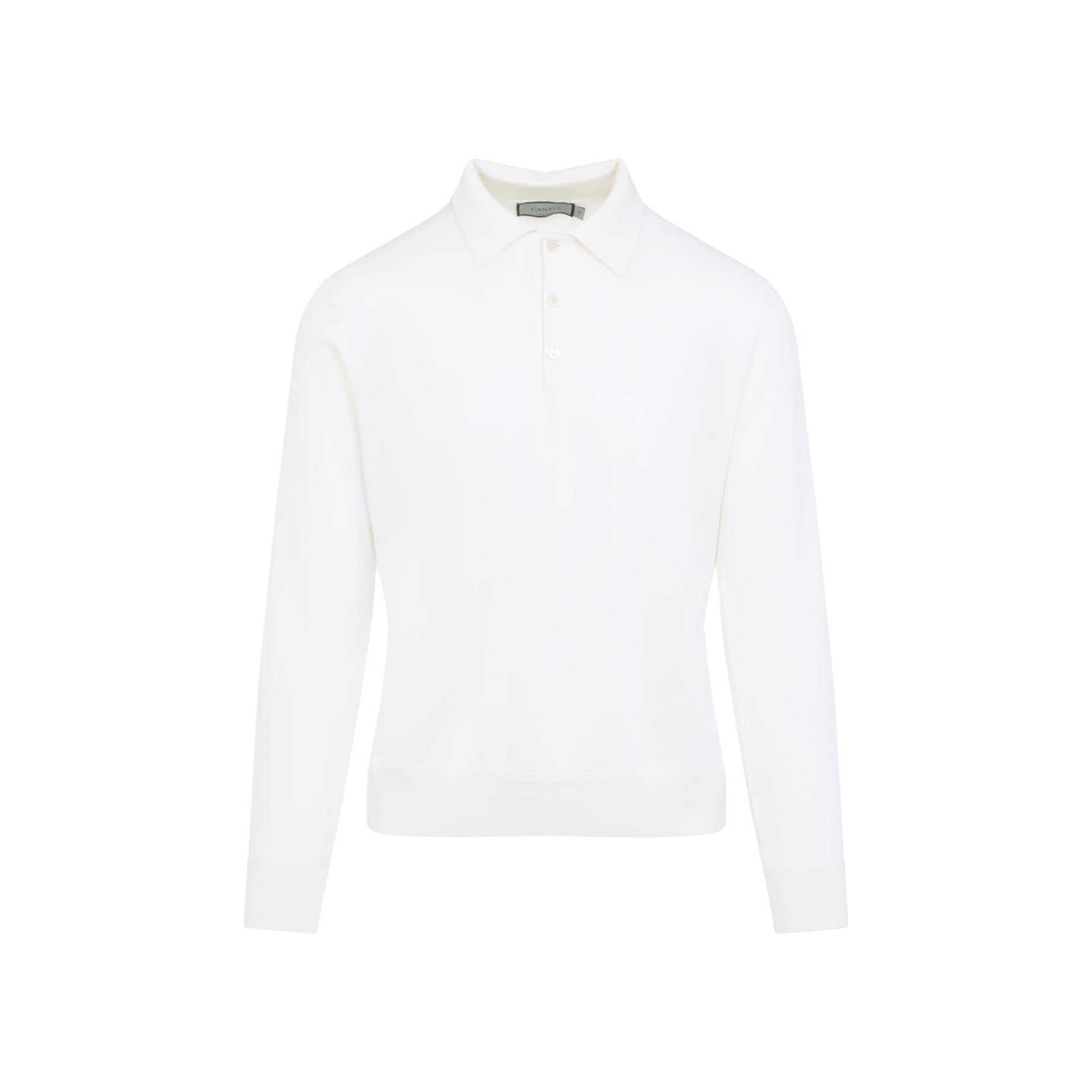 CANALI Luxury Wool-Silk-Cashmere Blend T-Shirt for Men